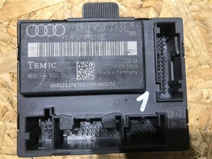 Блок управления двери передний Audi A6 C6 AUK 2006