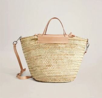 Соломенная сумка Mango