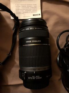 Зеркальный фотоаппарат Canon EOS 450D с доп объект