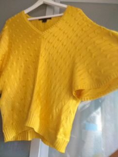 Кофта плетеная шелковая Ralph Lauren новая