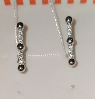 Серебряные серьги