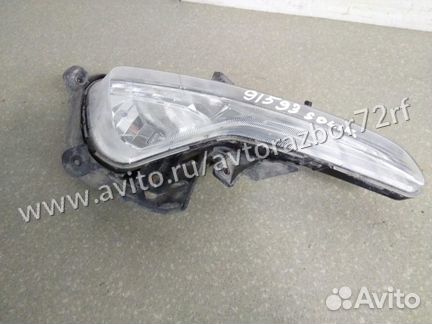 Фара противотуманная правая Kia Sportage 2010-2015
