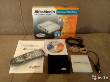 Портативный USB тв тюнер AverMedia