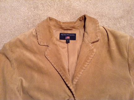 Замшевая куртка (пиджак) US Polo