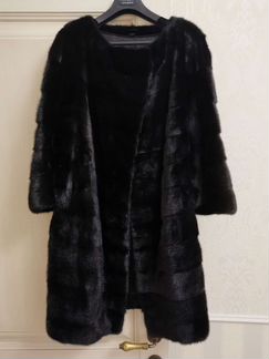 Шуба из меха норки Yves Saint Laurent