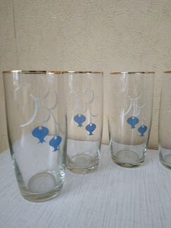 Стаканы для сока, коктейлей 6 шт