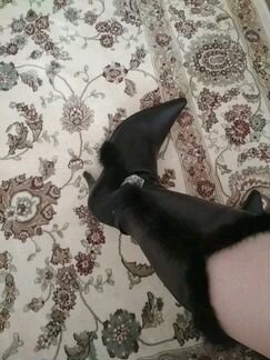 Сапоги, натуральная кожа 37