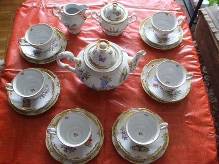 Чайный сервиз Херенд (herend) Виктория. венгрия