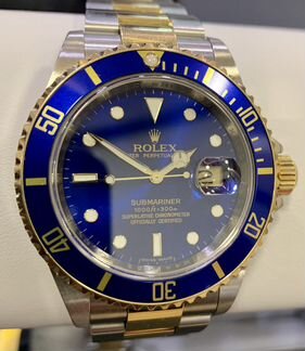 Часы Rolex Submariner Gold Steel 40mm