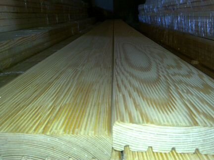 Лиственница -рифленая доска террасная