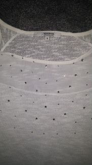 Блузка со стразами (р. S)