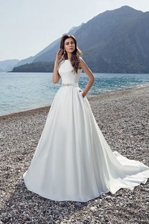 Свадебное платье с карманами Lanesta.Италия